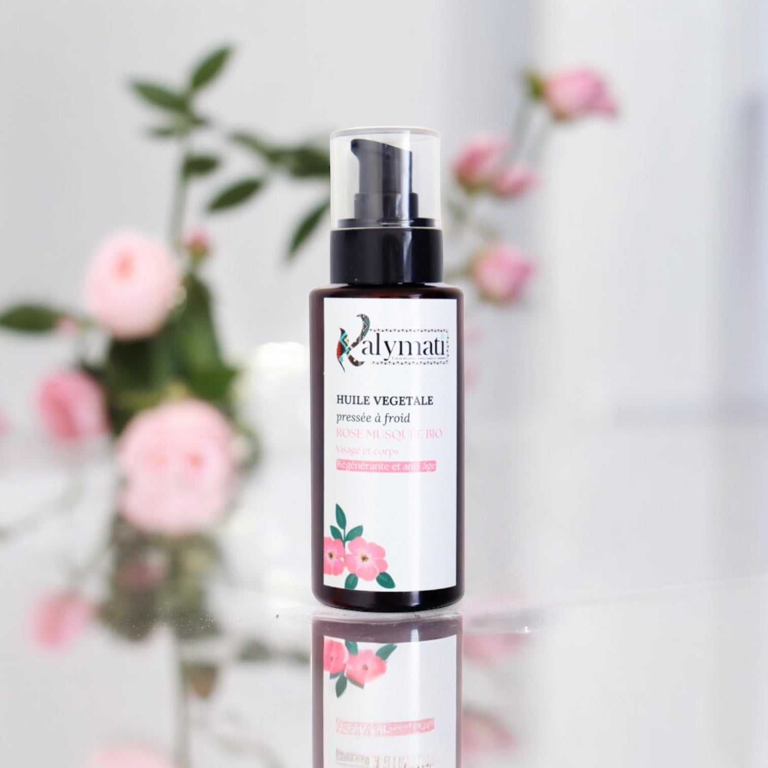 Soin anti-tâches rose musquée