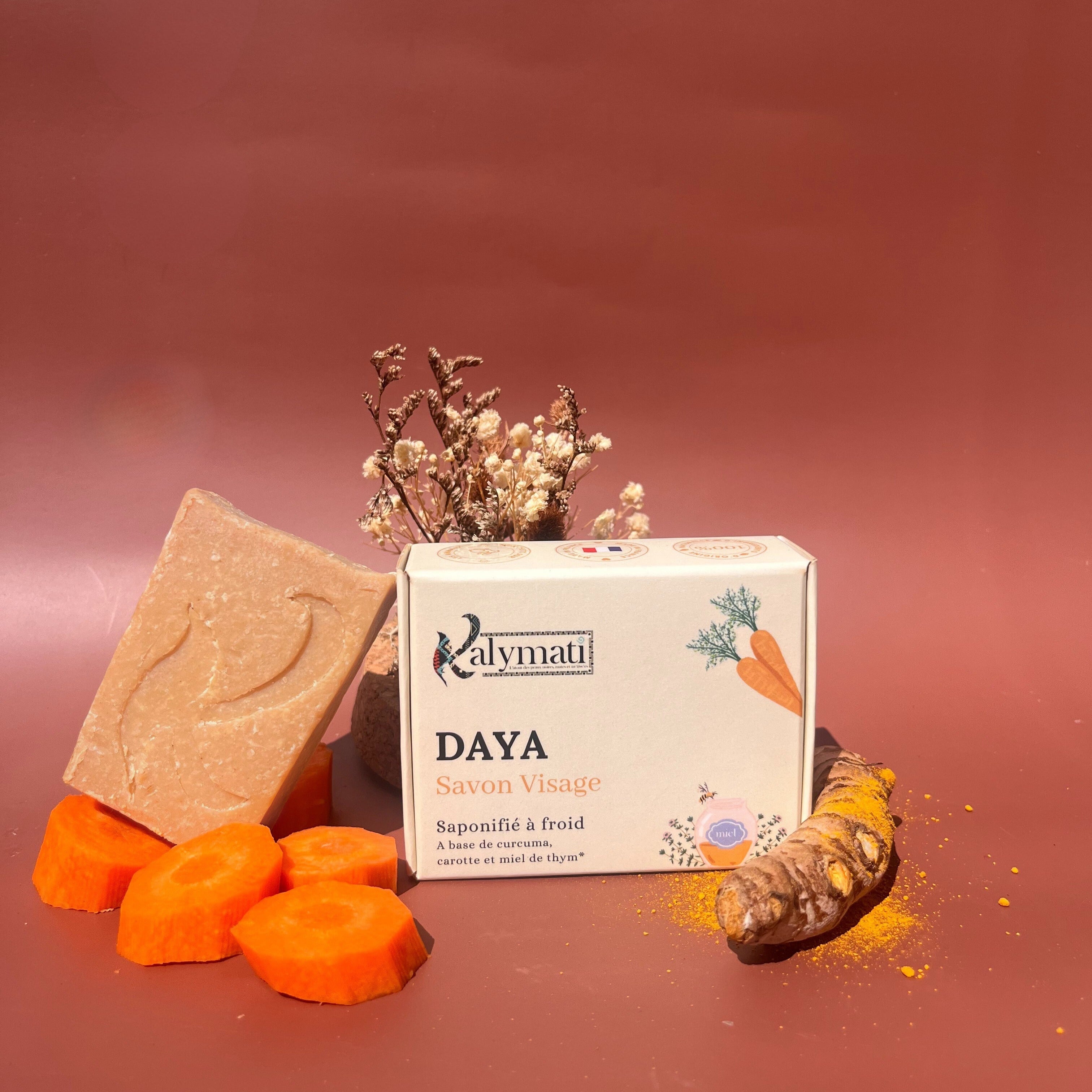 Savon visage DAYA – Peaux noires, mates et métissées