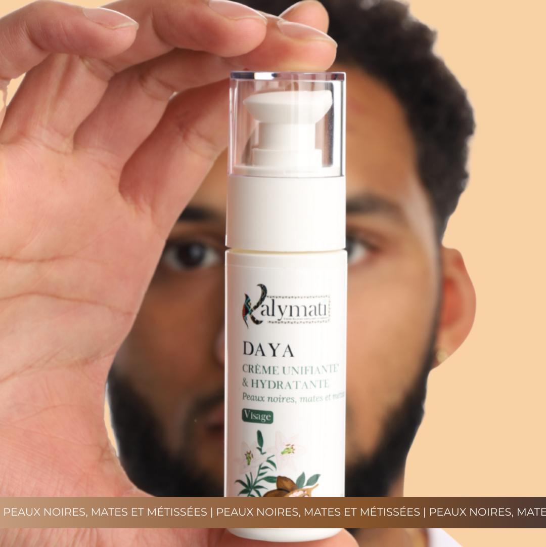Crème unifiante et hydratante DAYA – Peaux noires, mates et métissées
